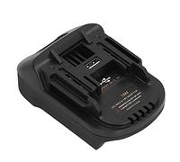 Garosa Adaptador de BateríA Kit Convertidor de 18 V para Herramientas de BateríA de Litio de 18 V con Puerto USB de 5 2,1 A, Conector de Latón y Nailon 66 de Alta Temperatura, Solución de Energía