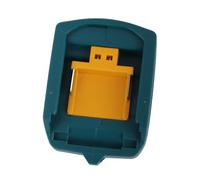 Garosa Adaptador de Batería LED, Construcción de ABS, Carga Rápida USB Dual con 3 Niveles de Brillo, Trabajo y Uso en Exteriores (#1)