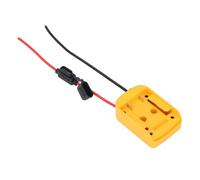 Garosa Adaptador de Batería Satelital Cable de Red de DC Portátil para Uso Amplio, Diseño Compacto para una Fácil Instalación