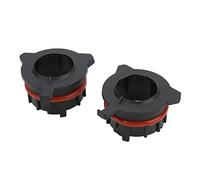 Garosa Adaptador de Bombilla, Hebilla de Base LED H7 de 100 W, Material ABS TK-124 para Conversión de Halógeno a LED con Protección IP68, Solución de Actualización Universal para Automóviles,