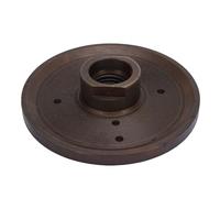 Garosa Adaptador de Husillo de Cabezal de Torno de 6 Pulgadas, Acero 33mm Rosca Central Carpintería Torno Husillo Extensión, con 6 Agujeros de Tornillo para Fácil Instalación, para