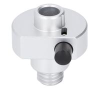 Garosa Adaptador de Poste de Prisma, Herramienta de Topografía GNSS de Liberación Rápida de Aleación de Aluminio para Estación Total GPS RTK, Diseño Liviano Compacto de 1,42 Pulgadas para Topógrafos