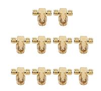 Garosa Adaptador en T SMA, Conector Coaxial OFC para Sistemas RF de Alto Rendimiento, Ideal para Puntos de Acceso y Enrutadores de Internet con Impedancia de 50 Ohmios