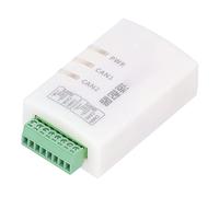 Garosa Adaptador USB CAN Analizador USB a CAN de Doble Canal con Carcasa de ABS y Aislamiento de 5K a 1M Baudios 120 Ohmios Integrados para Diagnóstico de Vehículos Automatización de Tránsito