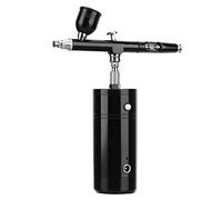 Garosa Aerosol para Aerógrafo, Juego Portátil de Aleación de Aluminio, Kit de Aerógrafo Inalámbrico con Fácil Operación para Bricolaje y Artes Creativas