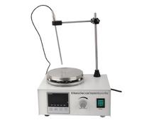 Garosa Agitador Magnético con Placa Caliente, 85-2, 2400 RPM, Pantalla Digital, Motor 25W, 220V, Incluye Varilla Magnética y Soportes