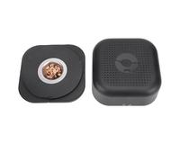 Garosa Ahumador de Cócteles Eléctrico, Kit de Ahumador de Whisky Recargable con Astillas de Madera, Máquina de Fumar Portátil para Fiestas y Bar en Casa (TP-10 Negro)