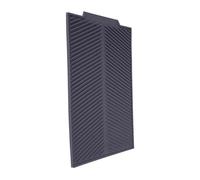 Garosa Alfombrilla de Drenaje de Silicona Rectangular, Almohadilla Antideslizante para Secar Platos, Bandeja para Encimera de Cocina, 39x25cm, para Vasos y Vasos (GRAY)