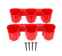 Garosa Almacenamiento de Soporte de Batería M12 de 2 Piezas para Caja de Herramientas de Estante (Soporte de batería)