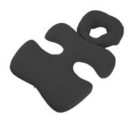 Garosa Almohada de Masaje Propenso a la Espuma de Memoria Premium, Almohada de la Cama Boca Abajo para Dormir con Menos Presión sobre el Pecho, Ideal para Spa, Recuperación de Cirugía (gris oscuro)