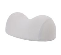 Garosa Almohada para el Cuello de Espuma Viscoelástica, Diseño Ergonómico con Funda Extraíble para Dormir, Viajar, Uso en la Oficina (Gris Claro)