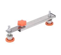 Garosa Almohadilla para Pies y Brazo Plegable para Máquina Cortadora de Acero Inoxidable, Almohadilla para Pies de Goma Antideslizante con ángulos Ajustables para Proyectos Artesanales y Uso