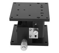 Garosa Alta Precisión de Movimiento Z Manual Lift Platform Excelente Tabla de Escenario Lineal de Mano de Obra para Pruebas de Laboratorio, Acoplamiento de Fibra óptica