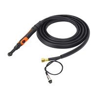 Garosa Antorcha de Soldadura TIG Ergonómica, Cabezal de Válvula Flexible para Entornos Curvos Estrechos, CC 110A, CA 90A, con Interruptor Enchufable, Refrigeración por Aire