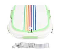 Garosa Asiento Portátil para bebé, Silla Elevadora Plegable con Estuche de Almacenamiento y Ajustable con Correa de Seguridad para Viajes y Comidas