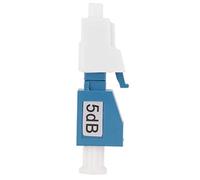 Garosa Atenuador de Fibra Óptica Monomodo LC/UPC, 5dB, Conector Macho Hembra, Material ABS Cerámica Acero Inoxidable
