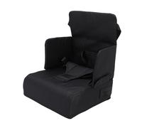 Garosa Baby Travel Booster Asiento Silla Alta Portátil para Niños Pequeños con Empuñaduras de Silicona sin Deslizamiento Correas Ajustables Colchón Plegable para Comedor