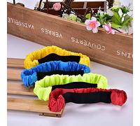 Garosa Bandas de Carrera de 3 Patas, Correas elásticas Resistentes para Actividades al Aire Libre, Juego de Carreras con Lazos for niños y Adultos
