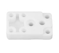 Garosa Base del Conjunto de Calefacción Hotend Bloque Calentador Hotend Placa de Montaje Hotend para Laboratorio A1 A1 Mini H2D con Resistencia Al Calor de 2200 ℃ Circonita de