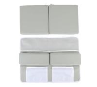 Garosa Bath Bath Bath Kneler, Neopreno con Textura sin Deslizamiento, Amortiguación Suave para Comodidad, Almacenamiento de Juguetes para Bebés, Diseño Desmontable