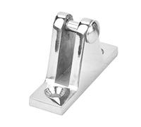 Garosa Bisagra de Cubierta de Acero Inoxidable de Grado Marino 316, 60 X 18 Mm, Herrajes para Barcos Pulidos con Espejo con Pernos M5 para una Fácil Instalación en Yates y Veleros