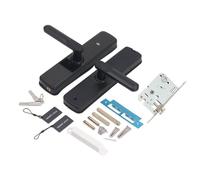 Garosa Bloqueo Inteligente con Contraseña, Tecnología de Huellas Dactilares y Tarjetas, Soluciones de Seguridad Versátiles para Hogares y Hoteles