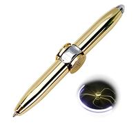 Garosa Bolígrafo Luminoso de Descompresión, Diseño Metálico con Luz LED, Ayuda a Concentrarse para Usuarios de Add y ADHD (como se Muestra #77)