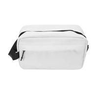 Garosa Bolsa de Aseo para Hombres, Organizador de Colgantes de Viajes con 1 Compartimento Principal 3 Bolsillos de Malla Nylon Impermeable, para Suministros de Lavado de Viajes de (White)