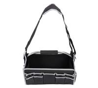 Garosa Bolsa de Herramientas para Electricista de Gran Capacidad, Tela Oxford 600D con Base Impermeable y Correas Ajustables para los Hombros, Almacenamiento Portátil para Electricistas, Fontaneros,