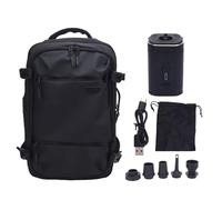 Garosa Bolsa de Vacío de Viaje con Bomba, Expansión de la Mochila de Compresión de Vacío a Prueba de Agua con Bloqueo TSA para el Viaje, Puerto de Carga USB