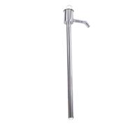 Garosa Bomba de Aceite Manual de Acero Inoxidable para Transferencia de Líquidos, Compatible con Agua, Alcohol, Vino y Aceite para Cubos, Barriles y Tanques de 20L, 30L 40L.