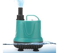 Garosa Bomba de Agua Sumergible Bomba de Drenaje de bajo Ruido con Succión Inferior de 360 grados con de Carcasa de ABS Engrosado para Pecera, Acuario, Fuente de Jardín (EB-A1000 25w Enchufe