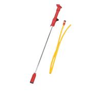 Garosa Bomba de Transferencia de Agua con Varilla Inalámbrica, Bomba de Sumidero Portátil con Cabezal de 554GPH de 16,4 Pies con Manguera de 1,5 M para Eliminación de Agua de Estanque