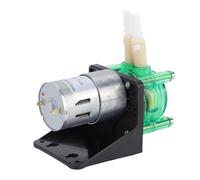 Garosa Bomba Peristáltica, Motor Cepillado de 12 V CC, Caudal de 500 Ml/min con Tubo de Silicona Transparente, para Acuario, Laboratorio, Impresión por Inyección de Tinta, Hogar (12V)