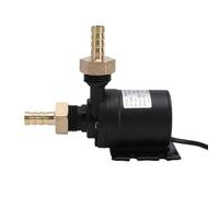 Garosa Bomba Sumergible de bajo Ruido, Motor sin Escobillas de 19W, Bomba de Circulación de Agua para Fuente de Acuario, Cabezal de 800L/H 5M (Enchufe de la UE)