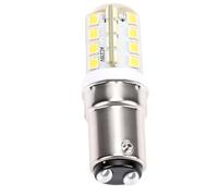 Garosa Bombilla 3W 300LM del Maíz de B15 BA15D LED, ángulo de Haz de 360 grados (Blanco cálido 2700K-3000K)