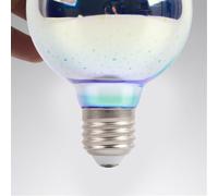 Garosa Bombilla LED de Fuegos Artificiales 3D, Luz Decorativa Colorida Vintage, Ideal para Fiestas y Días Festivos, Base E27, Iluminación Suave y Cálida de 4 W para el Hogar Eventos (577)