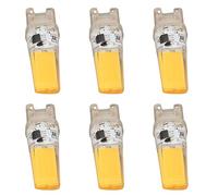 Garosa Bombilla LED G9, Bombilla LED COB Regulable G9 de 220 V, Paquete de 6 Bombillas de Repuesto para Lámparas de Pared y Lámparas de Mesa, Amplia Aplicación para de Araña, Luces de Techo, Luces