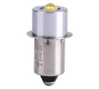 Garosa Bombilla LED Reemplazo para Linterna 5W 6-24V 200lm 23x9mm Alta Brillantez Metal Plástico Ideal para Camping Senderismo Pesca