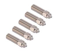 Garosa Boquilla MY Bimetálica para Impresora 3D de 5 Piezas, Acero Endurecido, Impresión de Alta Velocidad de hasta 600 Mm/s, Multifilamento Compatible para K1 K1 MAX CR-M4 Ender 3 (0,8 mm)