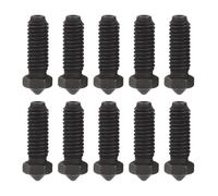 Garosa Boquillas de Acero Endurecido, 10 Uds., Resistencia a Altas Temperaturas, 0,4mm CNC Mecanizadas para 3 3 Combo S1 S1 Combo PLA ABS PETG TPU ASA (0,6 mm)