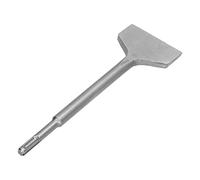 Garosa Broca de Cincel para Azulejos Anchos, Hoja Extra Ancha de Pulgadas, Raspador de Piso de Pared, Vástago Redondo para Martillo de Demolición, Eliminación de Adhesivos de Mortero