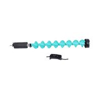 Garosa Broca de Perforación Auger de 5 Pulgadas de Diámetro de Hielo con Flotador y Adaptador Versátil para Superficies de Hielo y Aguas Profundas y Aguas Profundas