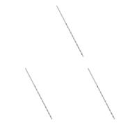 Garosa Broca Helicoidal HSS de 2 uds., Herramienta de Barrena Extra Larga de 3mm y 160mm, Sierra Perforadora para Madera, Brocas de Vástago Hexagonal para Azulejos de Cerámica