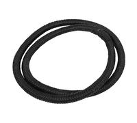 Garosa Bufanda árabe, pañuelo musulmán con diseño tradicional para viajes a Arabia Saudita, Dubai y Emiratos Árabes Unidos, Negro, 25x25x3 cm