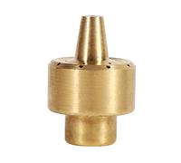 Garosa Cabezales de Boquilla de Fuente 1/4" 1/2" 3/4", Columna de Latón Multi Dirección Chorro Fuente Rociadores Jardín Decoraciones Al Aire Libre Accesorios Pulverización Agua