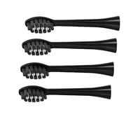 Garosa Cabezales de Reemplazo para Cepillos de Dientes Eléctricos Eficientes en Salud para Y1, Paquete 4 (BLACK)