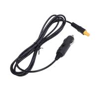 Garosa Cable Adaptador XT60, Encendedor de Cigarros 18AWG Macho a Adaptador Hembra XT60, Cable de Carga de 2M para Generador Solar de Coche