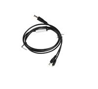 Garosa Cable de Alimentación USB C a CC, Cable de Carga PD de 20V, 5A, 100W, 1,25 M, para Pantalla de Altavoz de Ordenador Portátil con Puerto CC de 5,5x2,1mm