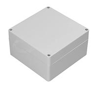 Garosa Caja de Conexiones ABS Caja de Proyectos Electrónicos a Prueba de Agua 90 X 160 X 160 Mm de Plástico IP65 para Proyectos de Control de Cableado Al Aire Libre Instalaciones Industriales